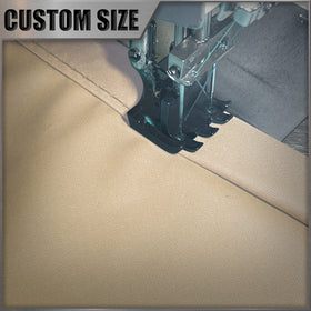 Amgo custom size shade sail service for unique spaces