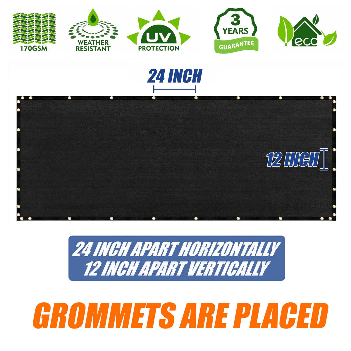 Amgo knitted virgin HDPE surface offers weather resistance