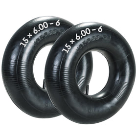 AMGSH 2-pack inner tubes with TR-13 valve for lawn mowers, easy inflation