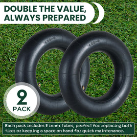 AMGSH inner tube suited for go-karts and ATVs on 8-inch rims.