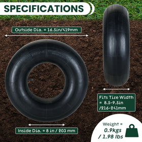 AMGSH inner tube for 18x6.50-8 a reliable replacement option on 8 inch rims