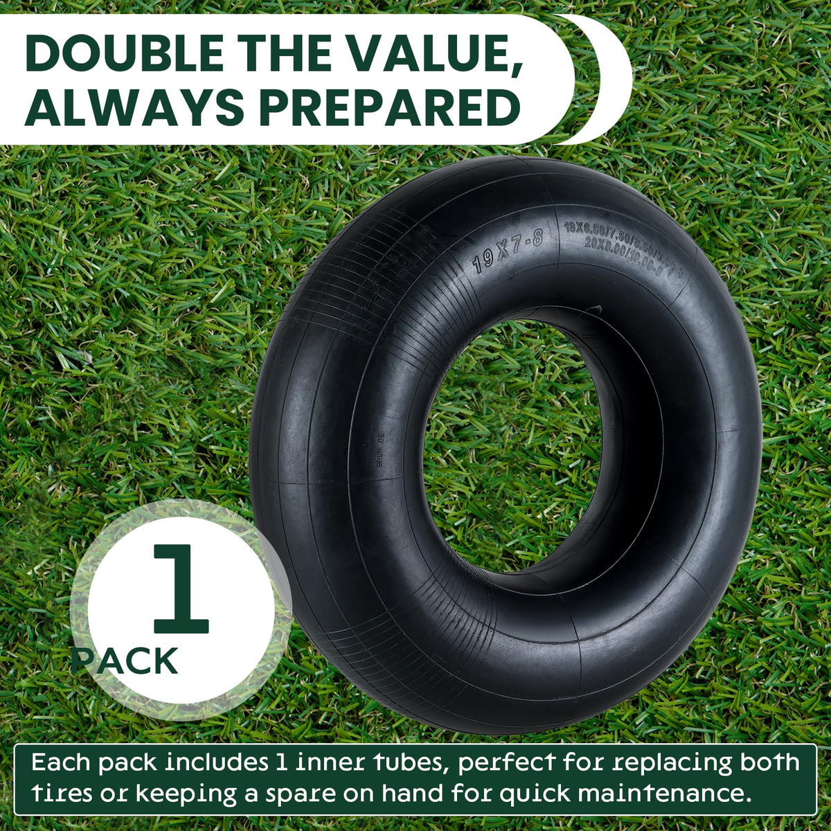 AMGSH inner tube for 18x8.50-8 provides durable air retention