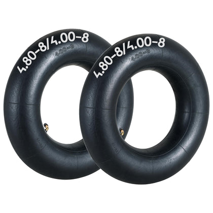 AMGSH inner tube 4.80/4.00-8 with TR87 angled valve for easy inflation.