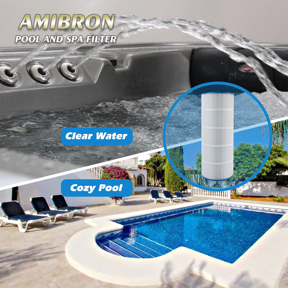 AmiBron Protect Your Health message on packaging emphasizing family-safe filtration