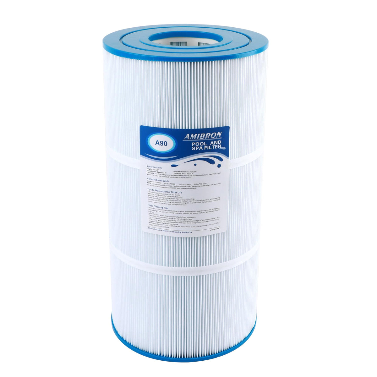 AmiBron C900 filter cartridge compatible with Hayward CX900RE for reliable filtration.