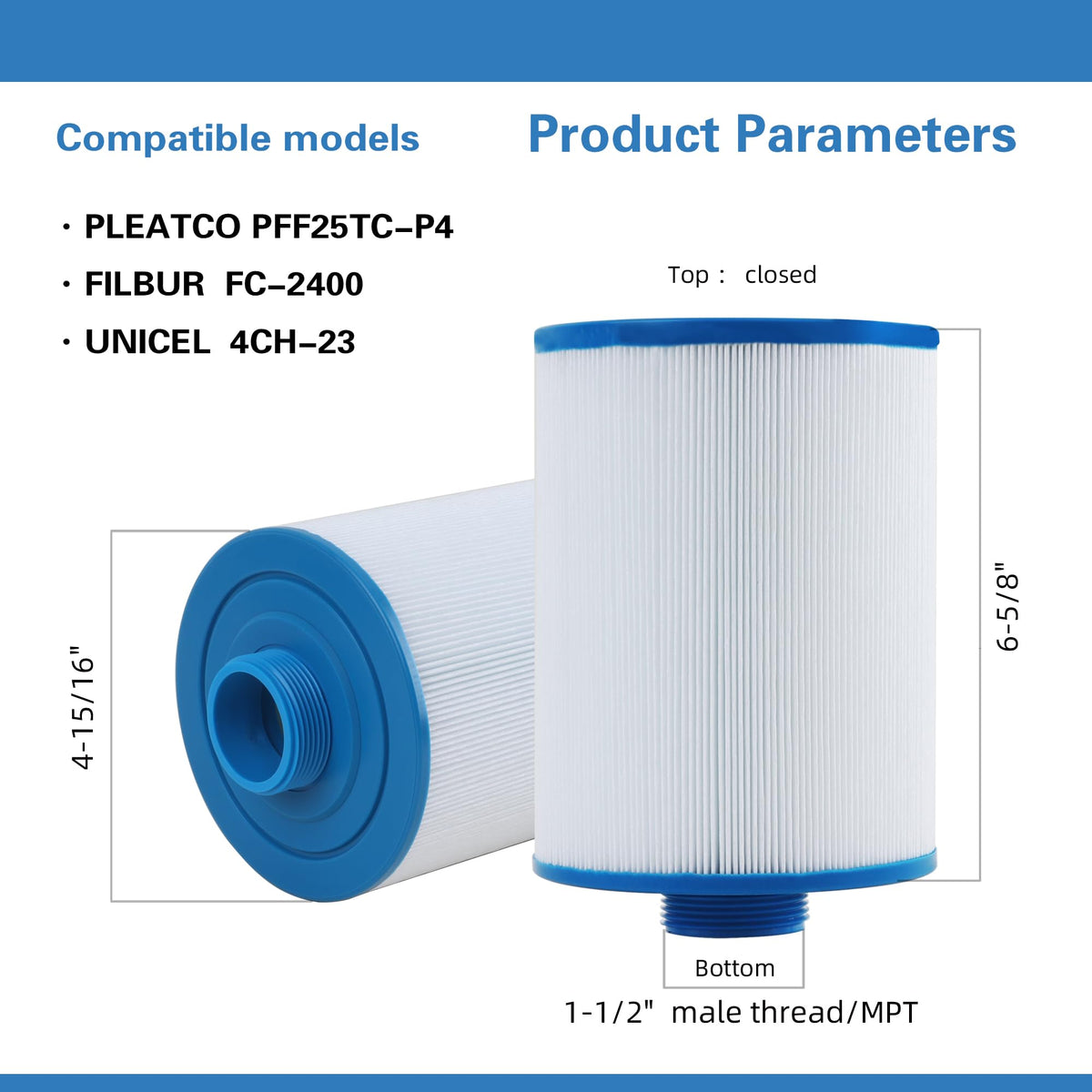 AmiBron NSF-certified filter material emphasizes safe, clean water.
