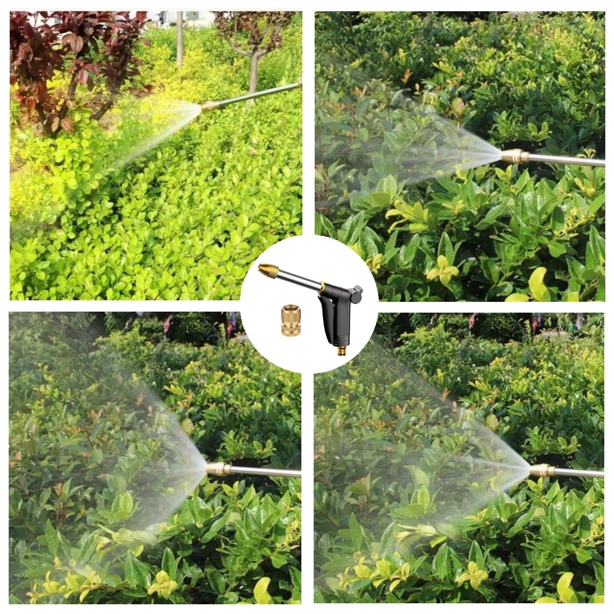 AMIKENY nozzle adjustable flow for precise plant watering