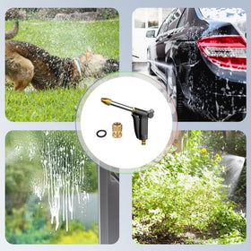 AMIKENY garden hose nozzle water-tight seal prevents drips