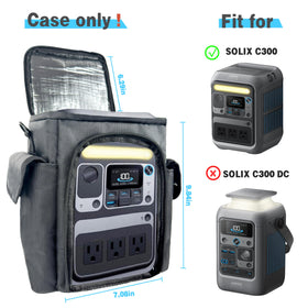 Amiumuca outer material 1680D Oxford cloth with waterproof zipper protects equipment.