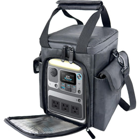Amiumuca waterproof travel bag for Anker SOLIX C300 perfect-fit storage on the go.