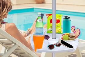 AMMSUN four cup holders securely hold beverages al fresco