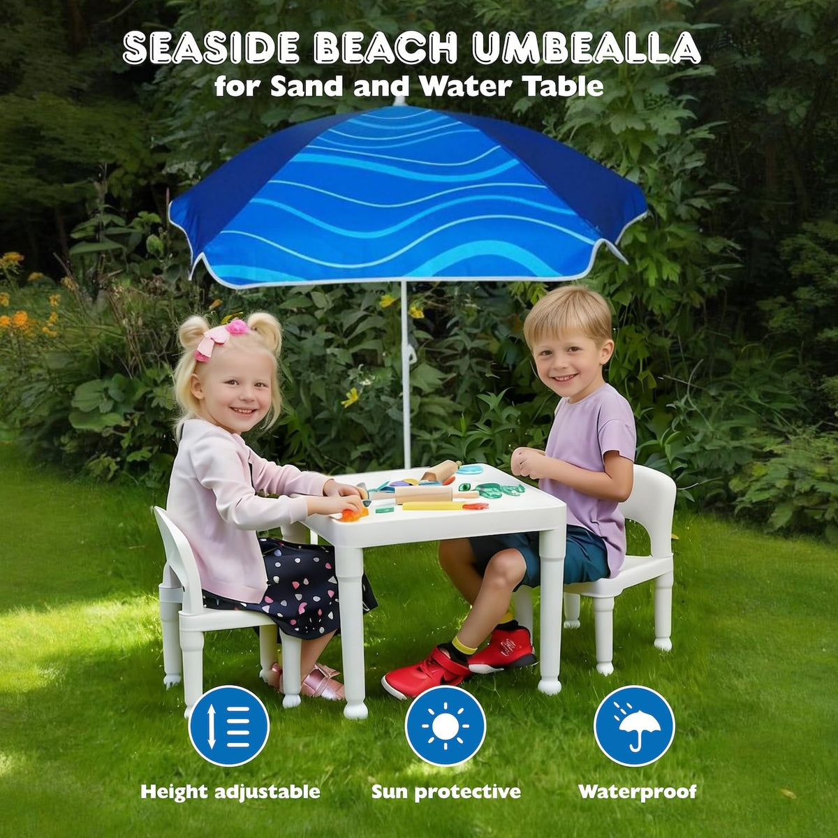 AMMSUN UPF50 sun protection helps shield young skin