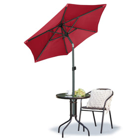 AMMSUN steel pole and ribs offer sturdy wind resistance