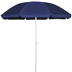AMMSUN 6ft picnic canopy umbrella provides broad shade for outdoor meals.