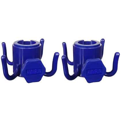 AMMSUN four-prongs beach umbrella hook keeps towels off sand.