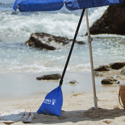 AMMSUN Beach Umbrella Sand Bag anchors for wind resistance and stable shade