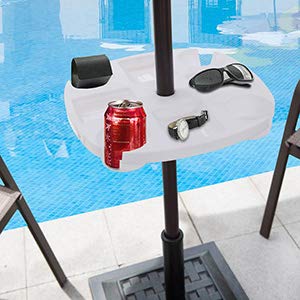 AMMSUN easy installation guides quick setup on standard umbrella poles