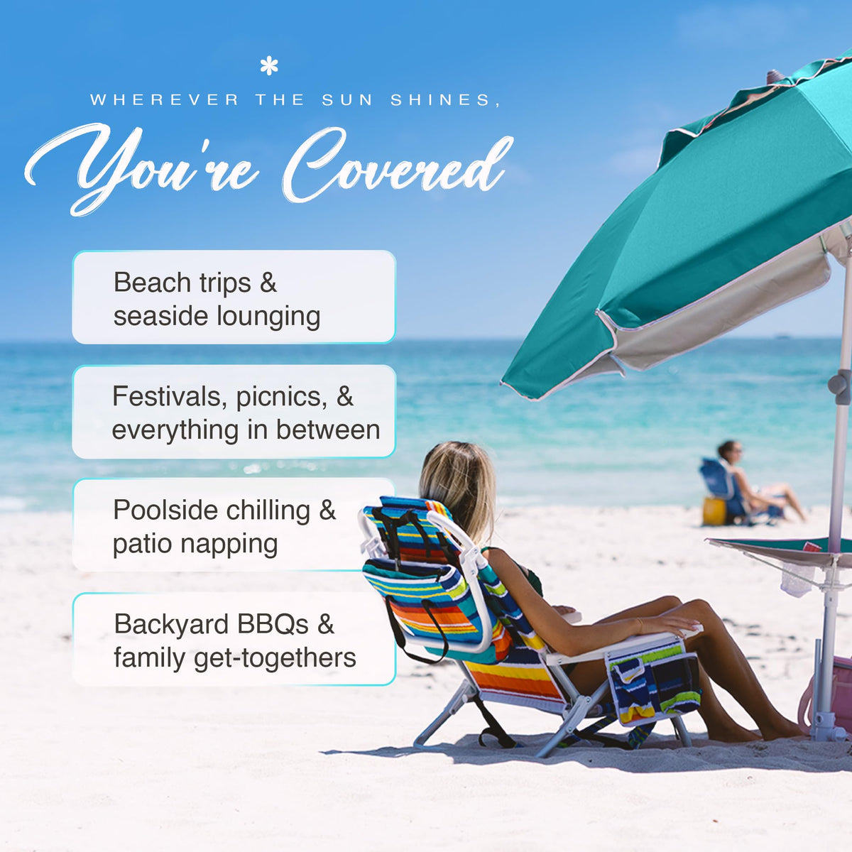 AMMSUN portable carry bag makes packing and transport effortless