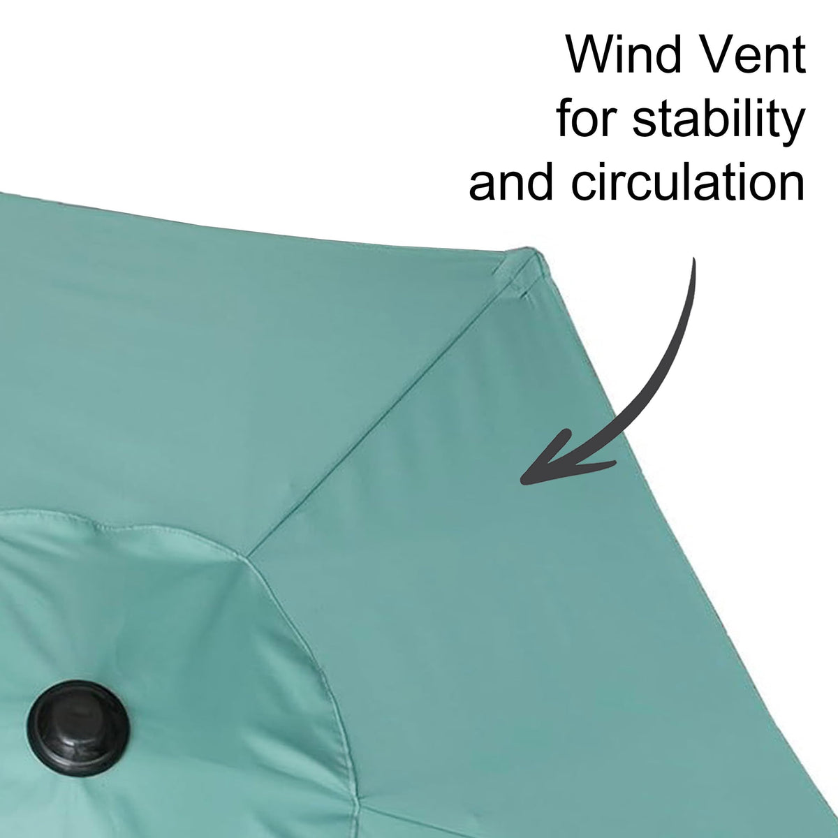 AMMSUN rain proof canopy shields you during light showers outdoors.