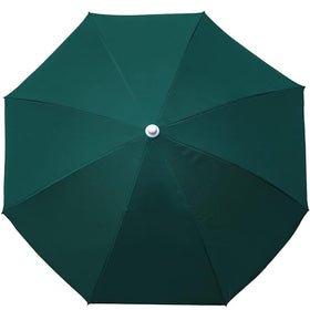 AMMSUN tilt-function beach umbrella showing adjustable shade direction