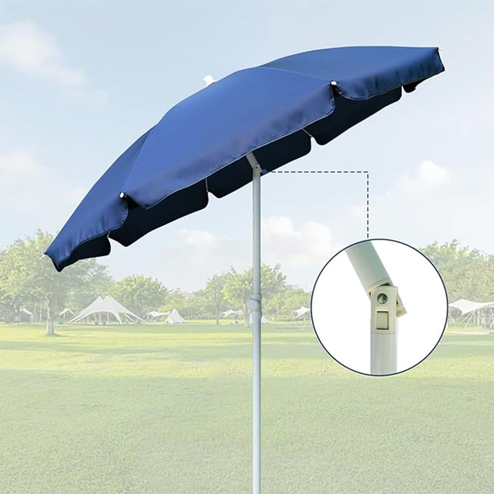 AMMSUN two-section pole design enables adjustable height and tilt.