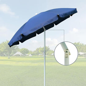 AMMSUN two-section pole design enables adjustable height and tilt.
