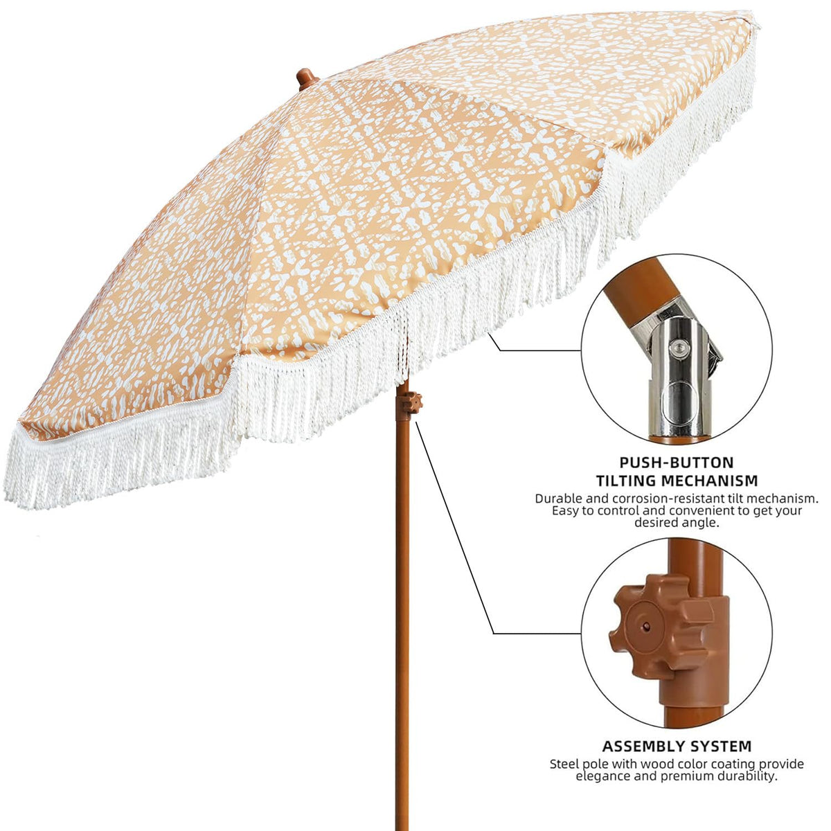AMMSUN UPF50+ canopy blocks UV rays for cooler outdoor moments