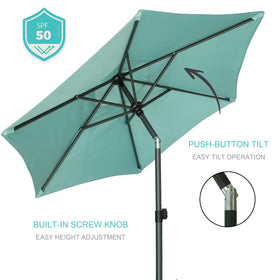 AMMSUN upf50 plus fabric blocks sun while keeping seating cooler.
