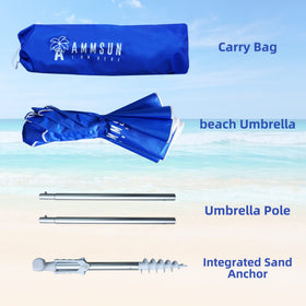 AMMSUN waterproof canopy keeps you dry during light showers