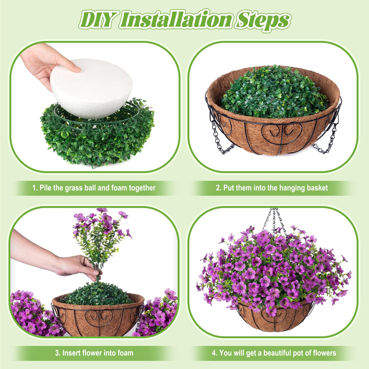 Garden windowsill accent by Ammyoo daisy basket.