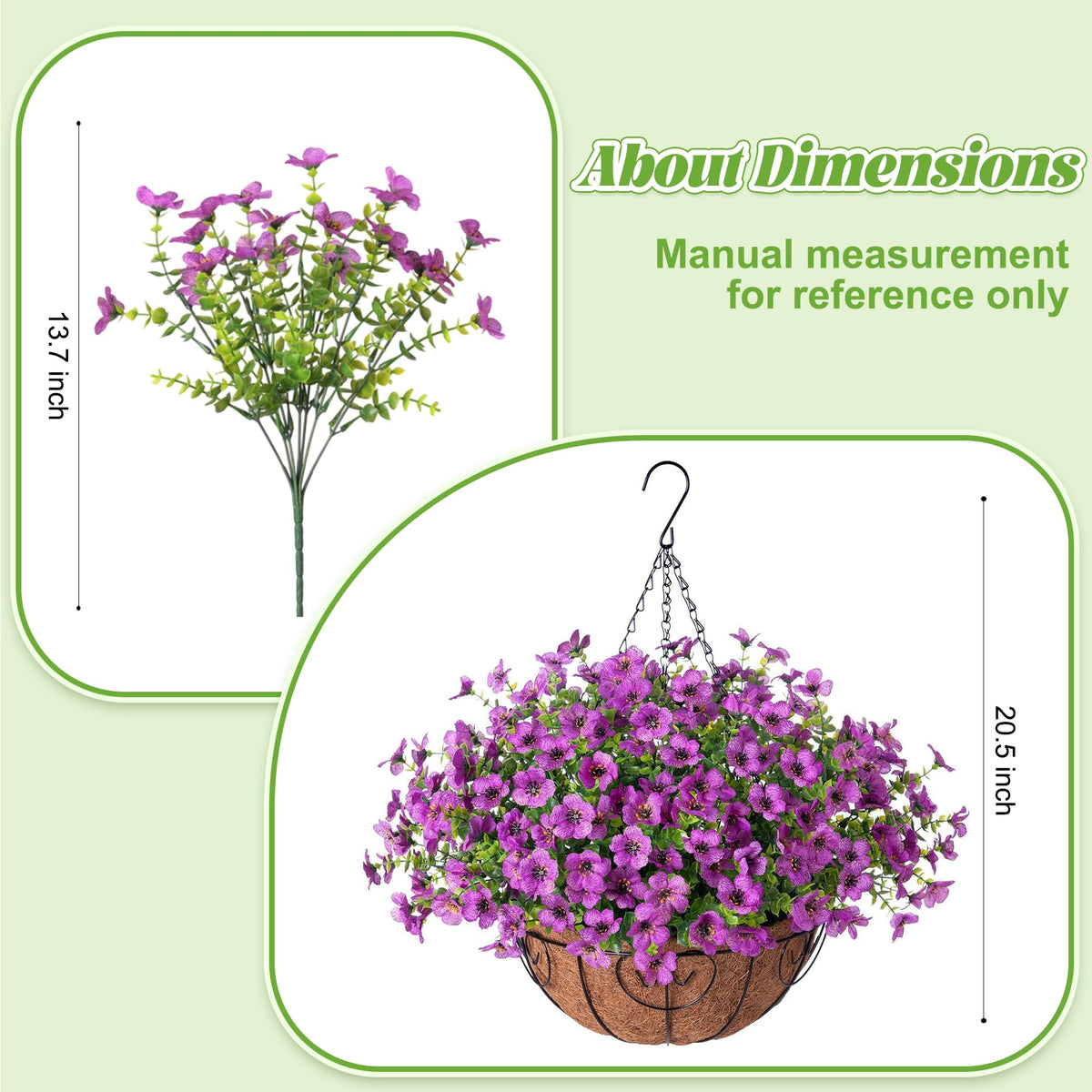 Ammyoo daisies with eucalyptus leaves create a natural porch focal point.