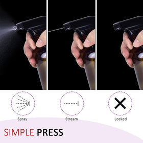 AMORIX adjustable nozzle switchable between mist, stream, and off
