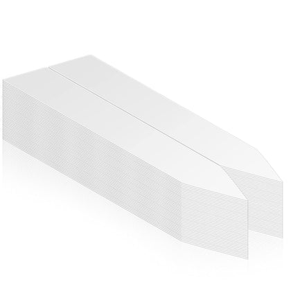 AMORNING plant labels 4 inch white tags for clear garden labeling