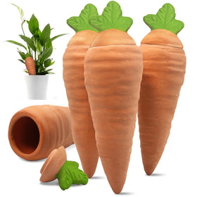 Amoyls carrot-design watering spike for steady moisture to indoor plants