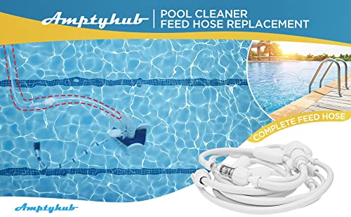 Amptyhub ball bearing swivels D20 for smooth rotation and reduced tangling.