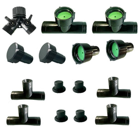 AMRITA fitings three-eighths male connector for reliable hose repairs