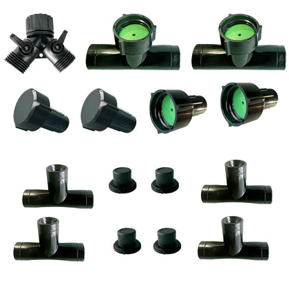 AMRITA fitings three-eighths male connector for reliable hose repairs