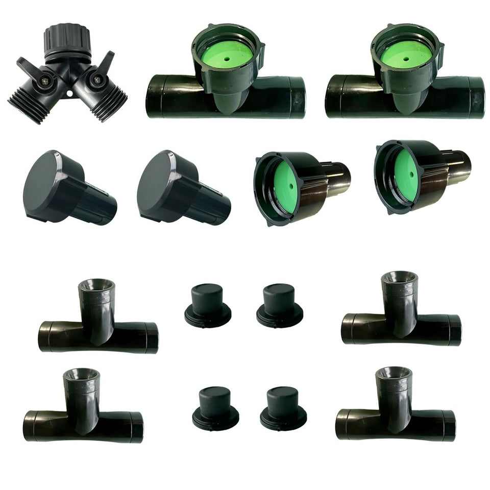 AMRITA fitings three-eighths male connector for reliable hose repairs