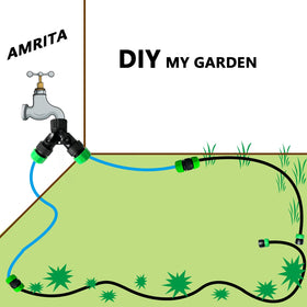 AMRITA three-quarter-inch GHT thread fits standard faucets