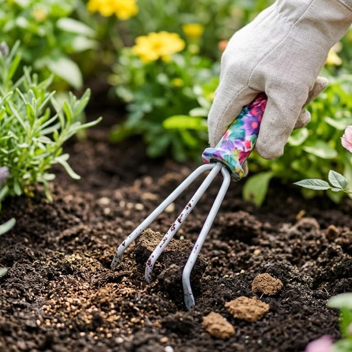 Amroicus rust-resistant tool heads stay smooth and durable for seasonal gardening.