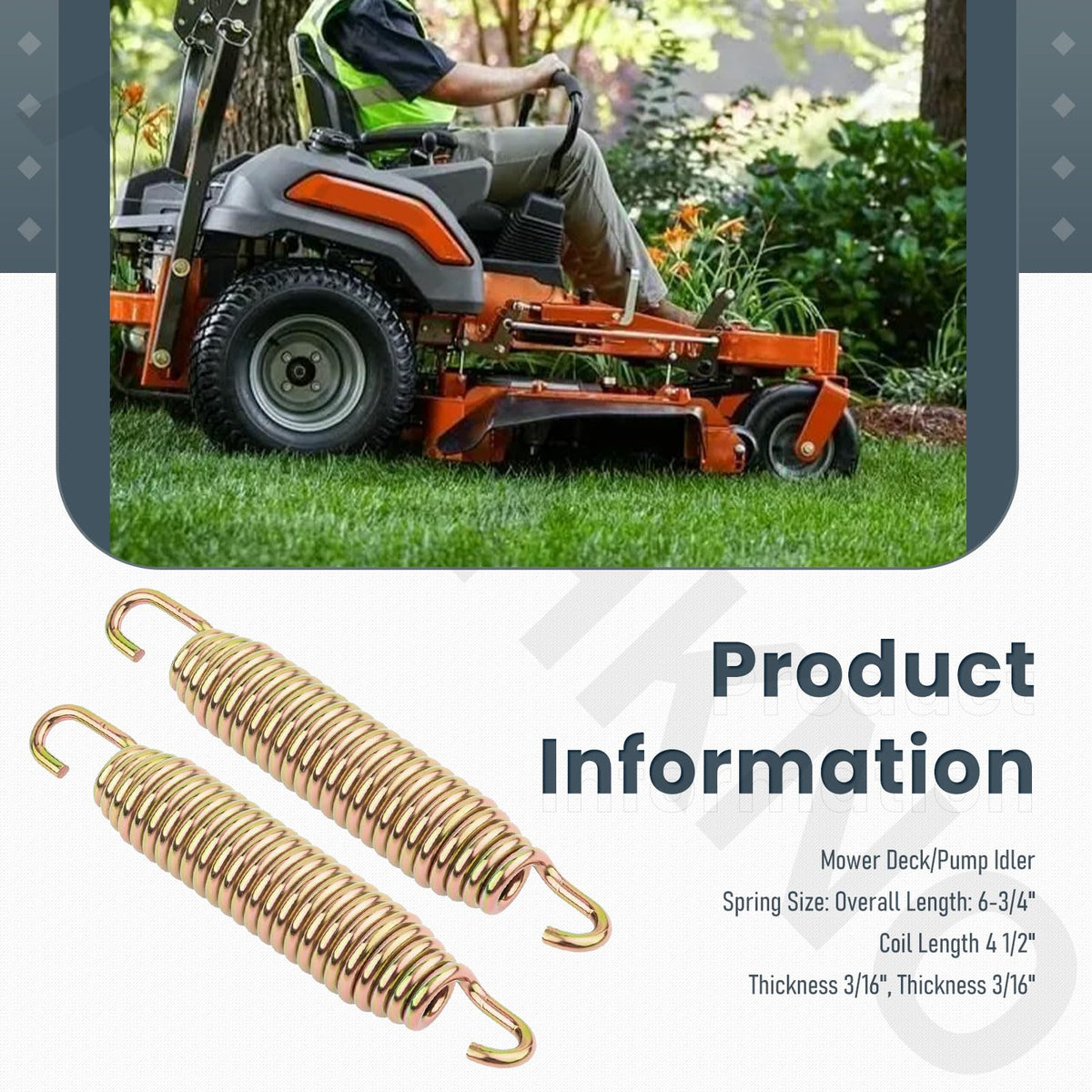 AMTHKNO 034-2020-00 idler spring suitable for multiple models