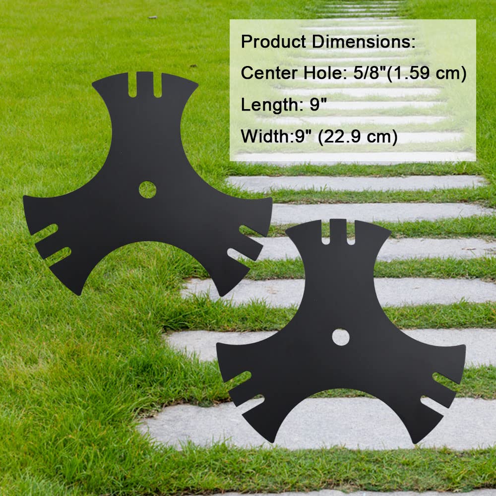 AMTHKNO 3-side star edger blade improves cutting performance.