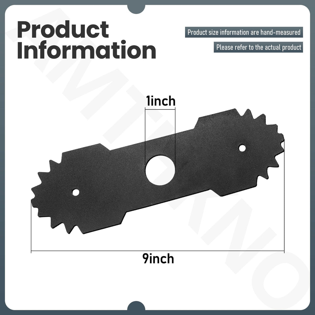 AMTHKNO blade close-up shows quenched steel for durability