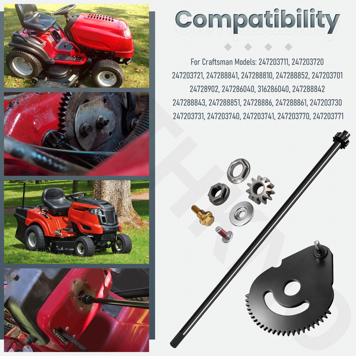 AMTHKNO assembly parts kit showcases a complete upgrade set for replacements