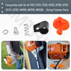 AMTHKNO choke knob kit assembled ready to install on compatible Stihl trimmers