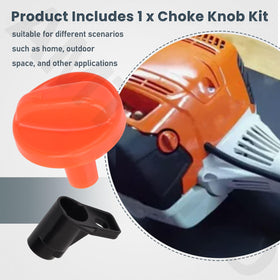 AMTHKNO choke knob kit packaging design highlighting compatibility with Stihl models