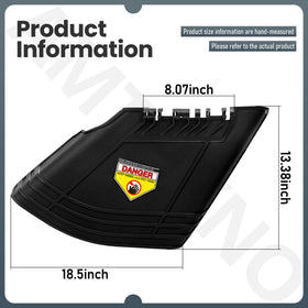 AMTHKNO discharge chute assembly in package highlights complete replacement parts
