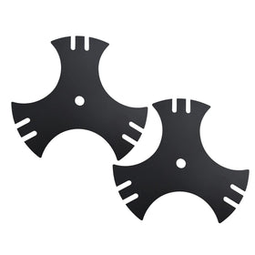 AMTHKNO edger blades 9-inch pack for Craftsman edging tasks.