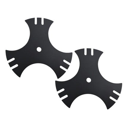 AMTHKNO edger blades 9-inch pack for Craftsman edging tasks.