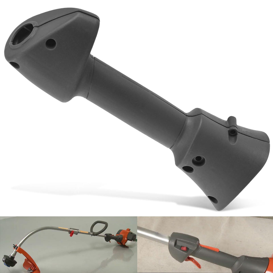 AMTHKNO housing throttle left 545223201 close-up for precise control on Husqvarna trimmers.